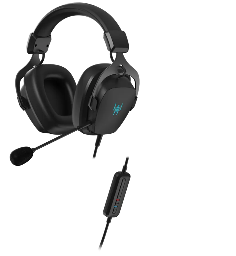 GP.HDS11.02L_Acer Predator Galea 370 Acer Predator Galea 370 Gaming Headset with audio controll box - Image 1